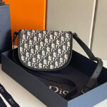 Christian Dior Gallop Messenger Bag Dark Blue